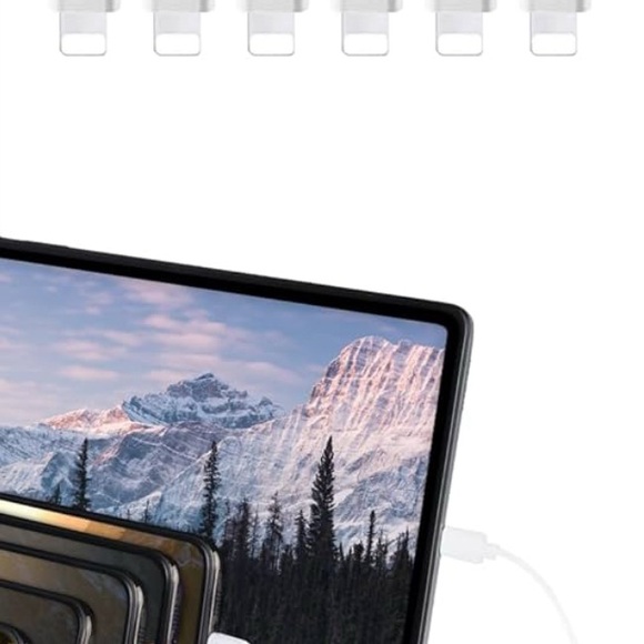 Fast|Small| Charging Staton| Organizer| 6 Devices| 6 USB Ports | Like New - Picture 9 of 9